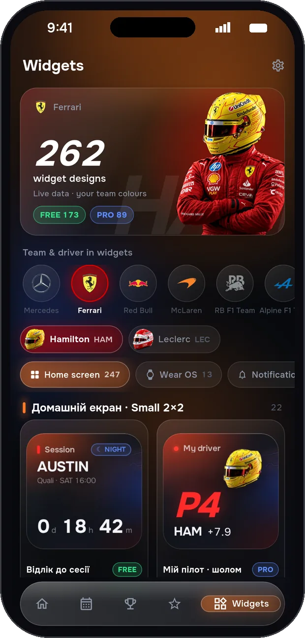 300+ widgets for your screen